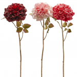 Роза декоративная с золотистым стеблем Rose