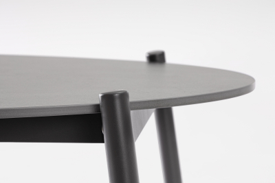 Комплект металлической лаунж мебели Garden Relax Miravet алюминий, роуп, ткань, натуральный камень антрацит, зеленый, светлый Фото 9