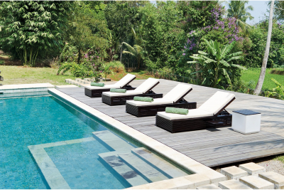 Матрас для шезлонга Giardino Di Legno Saint Tropez акрил слоновая кость Фото 6