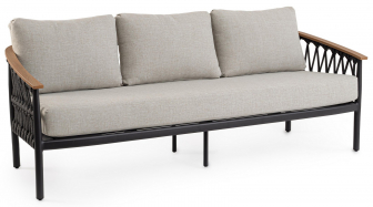 Диван трехместный с подушками-thumbs-Фото1