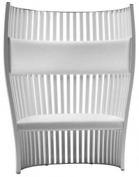 Кресло деревянное с высокой спинкой-thumbs-Фото1