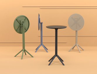 Стол пластиковый барный складной Sky Folding Bar Table 60