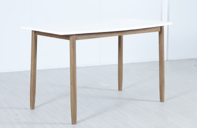 Стол каменный барный Tagliamento Apoyo акация, искусственный камень Cement грецкий орех, белый Фото 6