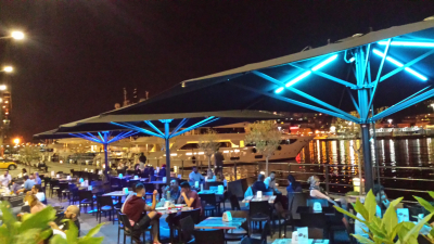 LED светильник для зонта (от сети) Scolaro Capri разноцветный Фото 1