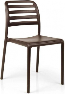 Стул пластиковый Nardi Costa Bistrot стеклопластик кофе Фото 1