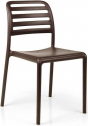 Стул пластиковый Nardi Costa Bistrot стеклопластик кофе Фото 1