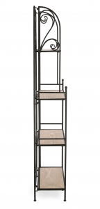 Стеллаж металлический Garden Relax Guenda сталь, МДФ Фото 3