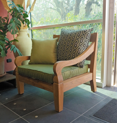 Кресло деревянное с подушками-thumbs-Фото4