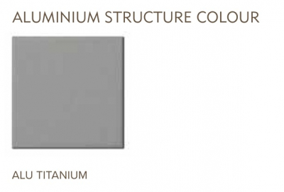 Столик металлический кофейный Grattoni Jolly алюминий титановый Фото 3