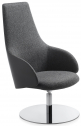 Кресло вращающееся с обивкой Kastel Kontea Waiting сталь, искусственная кожа Фото 1