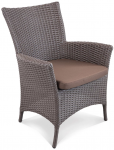 Кресло плетеное с подушкой Kipr