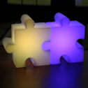 Светильник пластиковый Пазл SLIDE Puzzle Lighting полиэтилен белый Фото 15