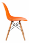 Стул пластиковый ST-GROUP Eames DSW пластик, бук, сталь светло-оранжевый Фото 3