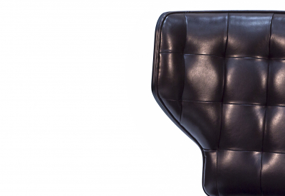 Кресло деревянное мягкое Rest.M.F Mamont Armchair фанера, массив(бук), иск.кожа, ткань коричневый Фото 3