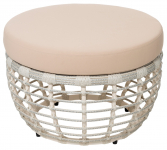 Пуф плетеный с подушкой Lotus