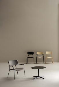 Кресло лаунж с обивкой Arrmet Kiyumi Fabric LO сталь, ткань Фото 7