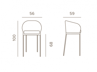 Кресло плетеное барное с подушкой-thumbs-Фото3