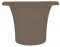 Кашпо пластиковое Arkema Tummy Vase полиэтилен тортора Фото 1