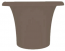 Кашпо пластиковое Arkema Tummy Vase полиэтилен тортора Фото 5