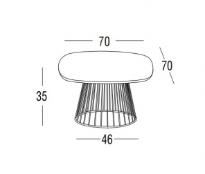 Столик ламинированный кофейный-thumbs-Фото3