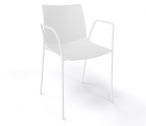 Кресло пластиковое Gaber Kanvas TB металл, технополимер белый Фото 1