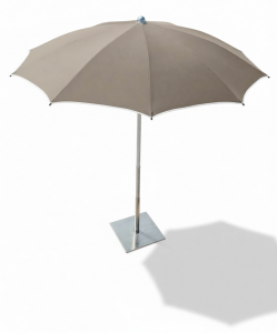 Зонт пляжный профессиональный Ø2.4 м Magnani Cezanne алюминий, Tempotest Para тортора Фото 1