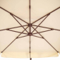 Зонт профессиональный 3х3 м THEUMBRELA SEMSIYE EVI Banana алюминий, полиэстер коричневый, бежевый Фото 14