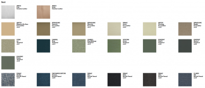 Кресло лаунж с обивкой Arrmet Kiyumi Fabric LO сталь, ткань Фото 4