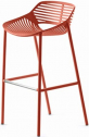 Стул барный металлический Fast Niwa алюминий красный Фото 1