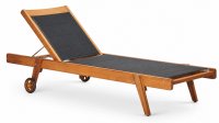 Шезлонг-лежак текстиленовый Textilene Padded Шезлонг-лежак текстиленовый Textilene Padded
