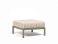 Пуф пластиковый с подушкой Nardi Maximo Pouf EXTRA_Studio стеклопластик, акрил кактус, Allure Sand Фото 6