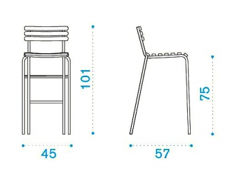 Стул деревянный барный-thumbs-Фото3