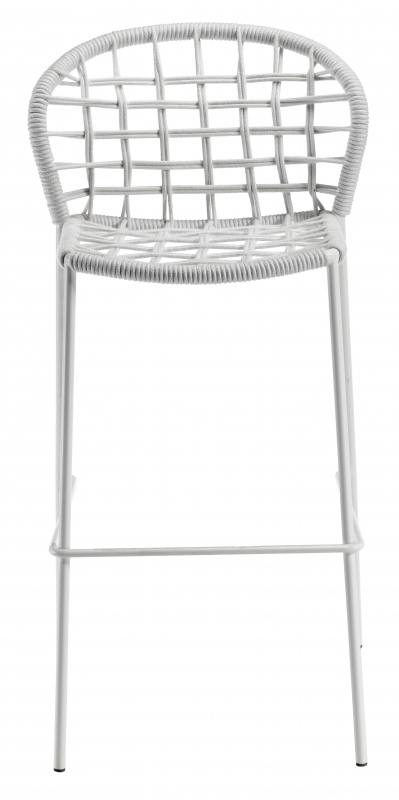 Стул плетеный барный Sanela Stool 75