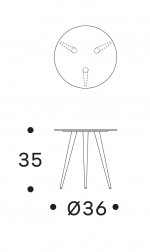 Столик кофейный металлический-thumbs-Фото3