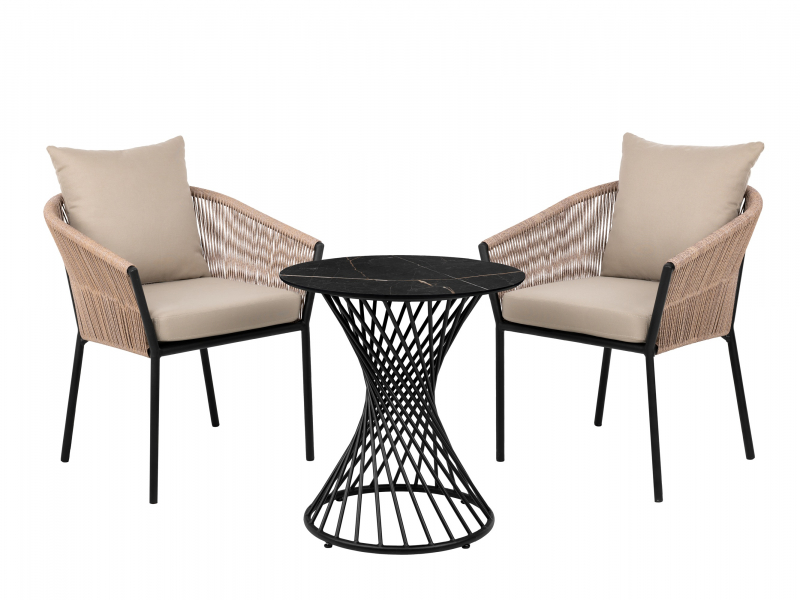 Кресло плетеное с подушками Patio