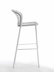 Стул плетеный барный Sanela Stool 75