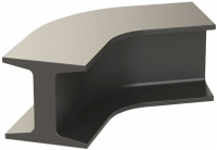 Скамья пластиковая модульная Iron Standard