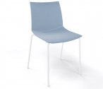 Стул пластиковый Gaber Kanvas NA металл, технополимер бледно-синий Фото 1