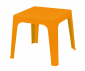 Стол пластиковый детский Resol Julieta table полипропилен оранжевый Фото 1