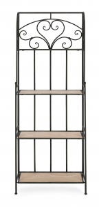 Стеллаж металлический Garden Relax Guenda сталь, МДФ Фото 4