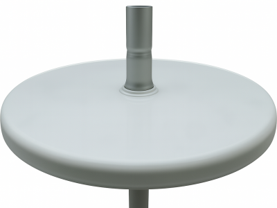 Столик для зонтов с адаптером Magnani Table полипропилен белый Фото 1