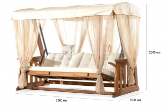 Диван-качели с подушками-thumbs-Фото3