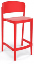 Стул пластиковый полубарный Abuela Stool 67