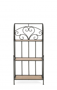 Стеллаж металлический Garden Relax Guenda сталь, МДФ Фото 4