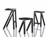 Табурет металлический барный Magis Bureaurama алюминий черный Фото 5