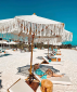 Зонт профессиональный Ø2.5 м Scolaro Palladio Boho дерево ироко, полиэфирный шнур натуральный, слоновая кость Фото 8