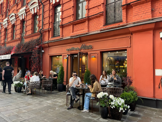 Проекты - Кофейня Coffee kiss, Москва