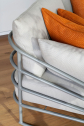 Лаунж-лежак с подушками Rever Liberty сталь, ткань Фото 6