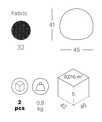 Подушка на сиденье Cushion