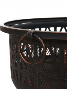 Чаша костровая Wera Fire Pit 728 сталь состаренная медь, черный Фото 8